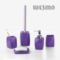 Purple Polyresin Bath Ensemble (WBP0292A)